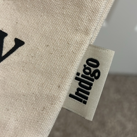 Reading is sexy Indigo Tote bag - Picture 2 of 3